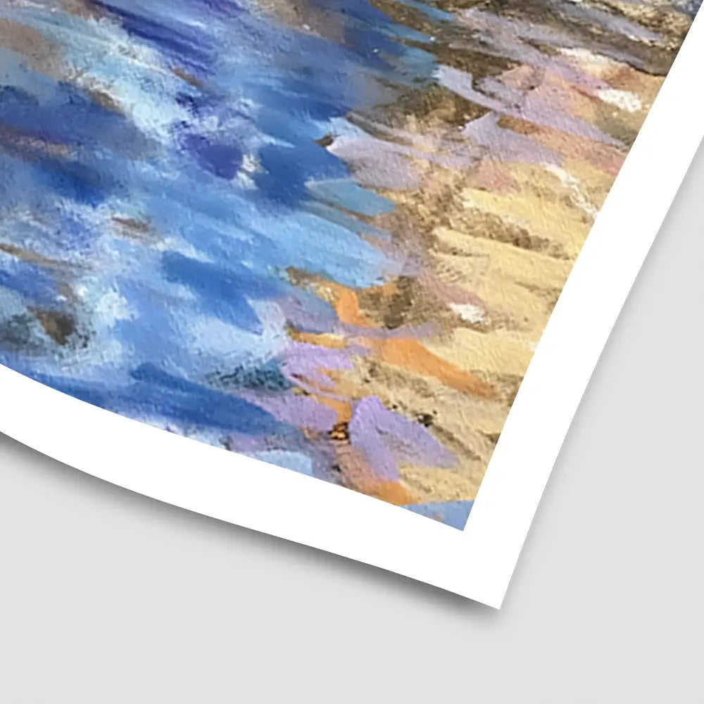 Sunset Bridge Art Print Sunset Bridge Art Print wall art product Tiffani Taylor - Independent