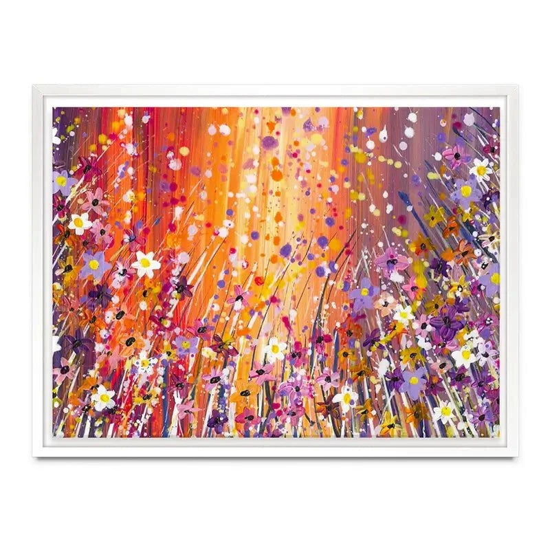 Sunset Chaos Canvas Print Sunset Chaos Canvas Print wall art product Emma LC Art