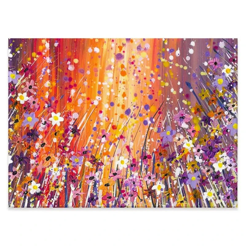 Sunset Chaos Canvas Print Sunset Chaos Canvas Print wall art product Emma LC Art