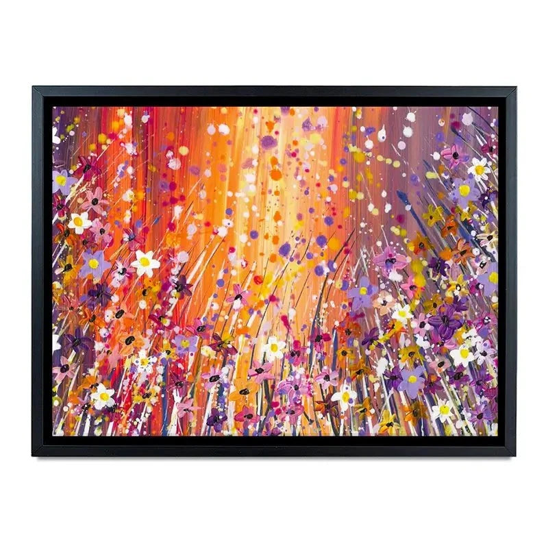 Sunset Chaos Canvas Print Sunset Chaos Canvas Print wall art product Emma LC Art