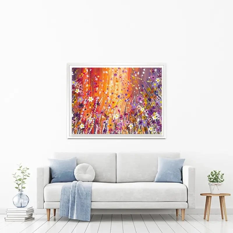 Sunset Chaos Canvas Print Sunset Chaos Canvas Print wall art product Emma LC Art