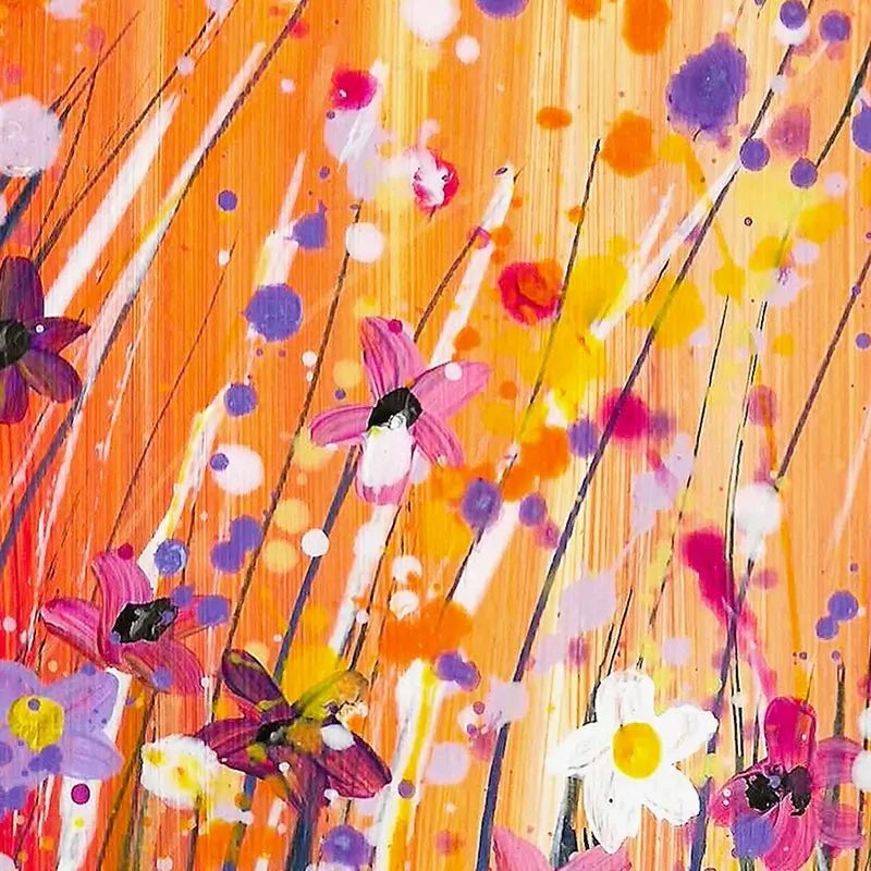 Sunset Chaos Canvas Print Sunset Chaos Canvas Print wall art product Emma LC Art