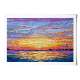 Sunset For Days Art Print Sunset For Days Art Print wall art product Olga Tkachyk