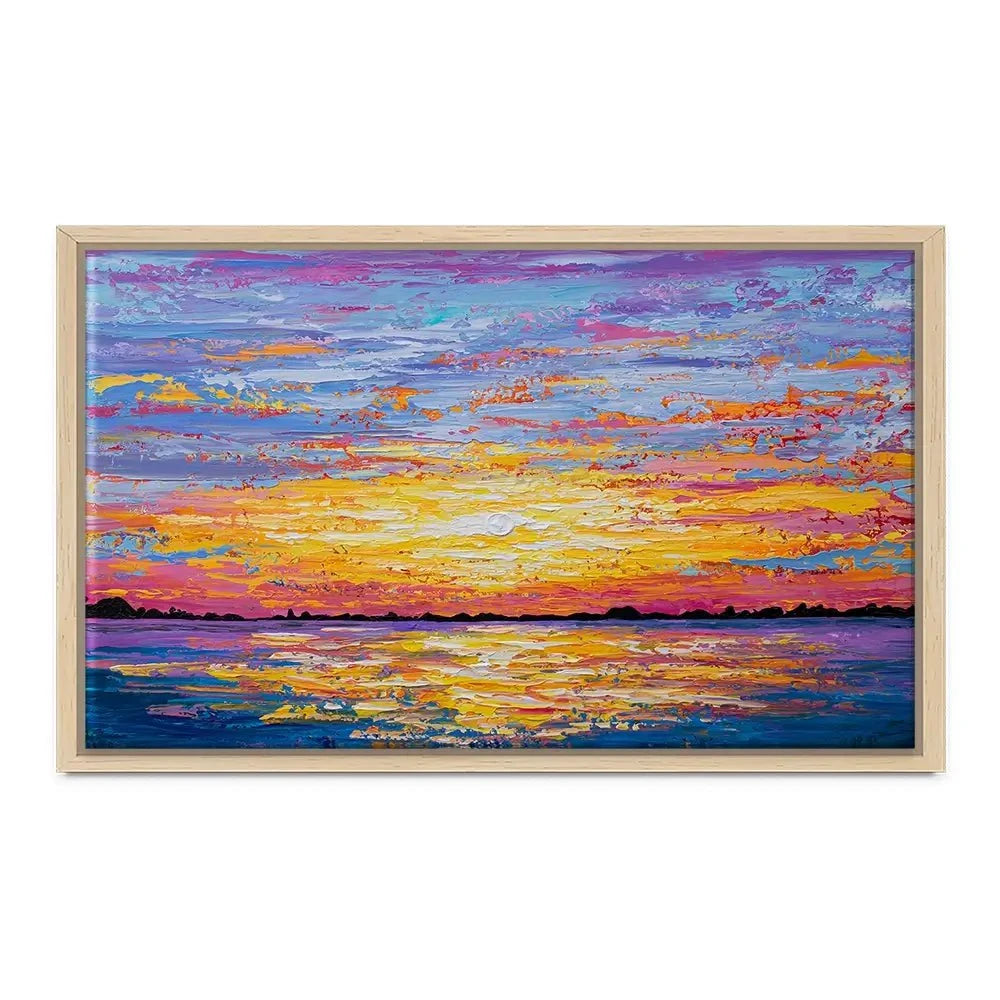 Sunset For Days Canvas Print Sunset For Days Canvas Print wall art product Olga Tkachyk