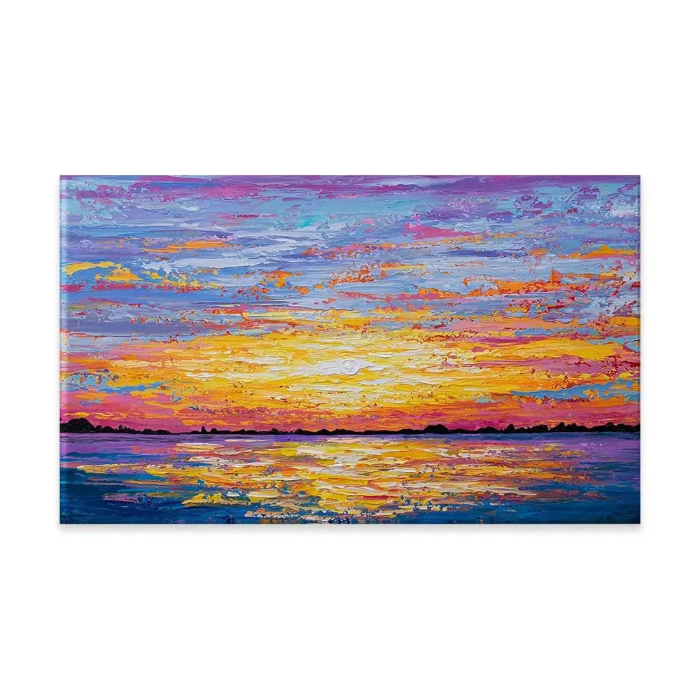 Sunset For Days Canvas Print Sunset For Days Canvas Print wall art product Olga Tkachyk