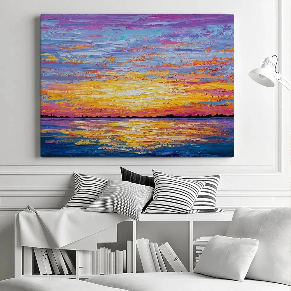 Sunset For Days Canvas Print Sunset For Days Canvas Print wall art product Olga Tkachyk