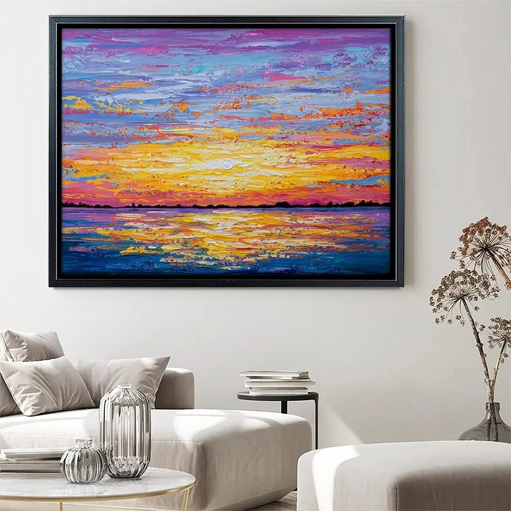 Sunset For Days Canvas Print Sunset For Days Canvas Print wall art product Olga Tkachyk