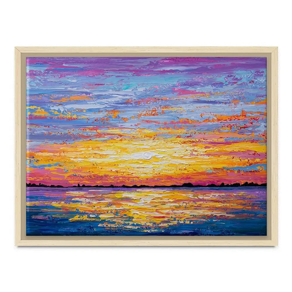 Sunset For Days Canvas Print Sunset For Days Canvas Print wall art product Olga Tkachyk