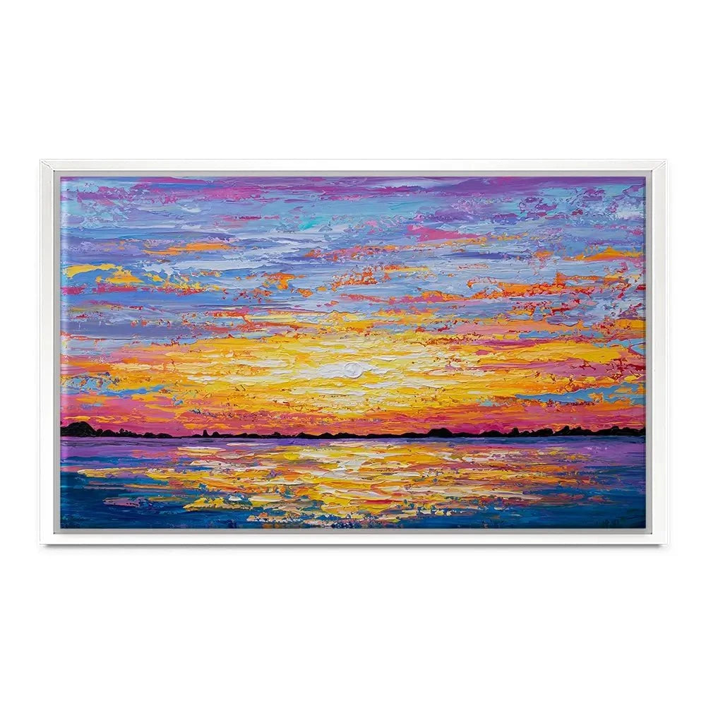 Sunset For Days Canvas Print Sunset For Days Canvas Print wall art product Olga Tkachyk