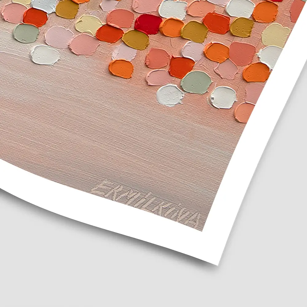 Sunset For Two Square Art Print Sunset For Two Square Art Print wall art product Ekaterina Ermilkina
