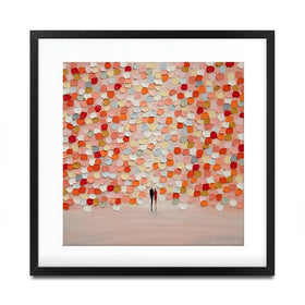 Sunset For Two Square Framed Art Print Sunset For Two Square Framed Art Print wall art product Ekaterina Ermilkina