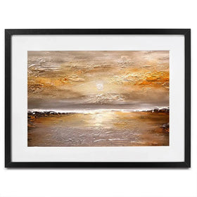 Sunset Framed Art Print Sunset Framed Art Print wall art product Osnat Tzadok