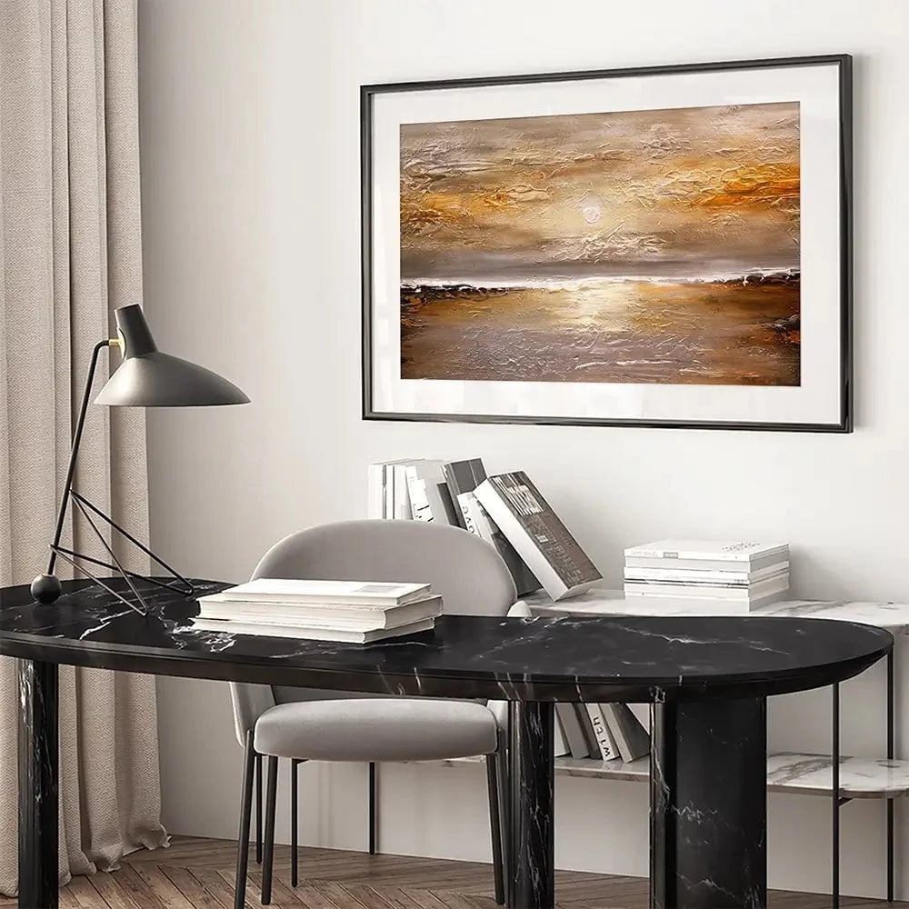 Sunset Framed Art Print Sunset Framed Art Print wall art product Osnat Tzadok