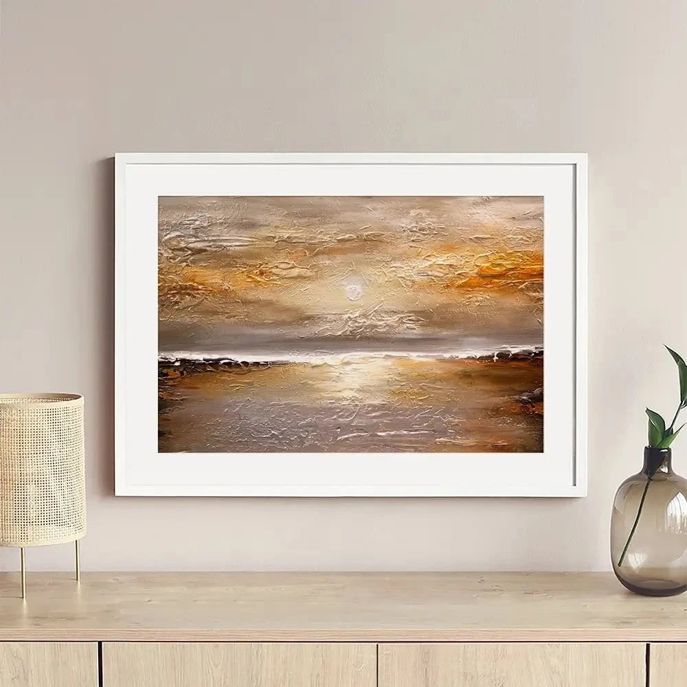 Sunset Framed Art Print Sunset Framed Art Print wall art product Osnat Tzadok