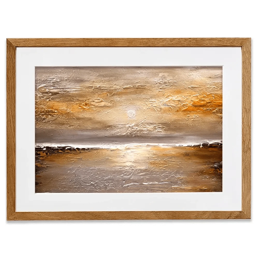 Sunset Framed Art Print Sunset Framed Art Print wall art product Osnat Tzadok