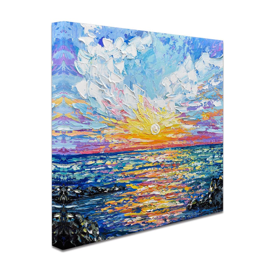 Sunset Gazing Canvas Print wall art product Olga Tkachyk