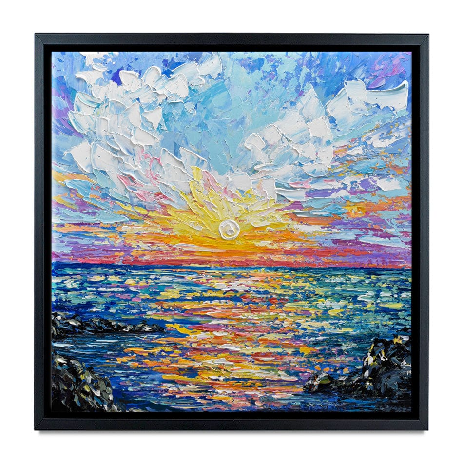 Sunset Gazing Canvas Print wall art product Olga Tkachyk