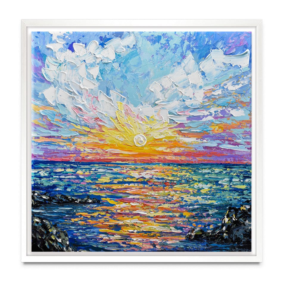 Sunset Gazing Canvas Print wall art product Olga Tkachyk