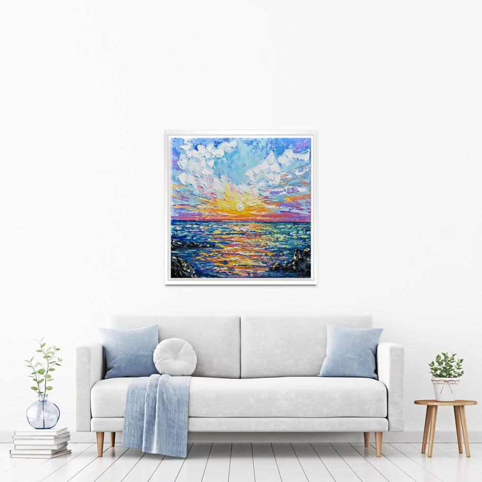 Sunset Gazing Canvas Print wall art product Olga Tkachyk
