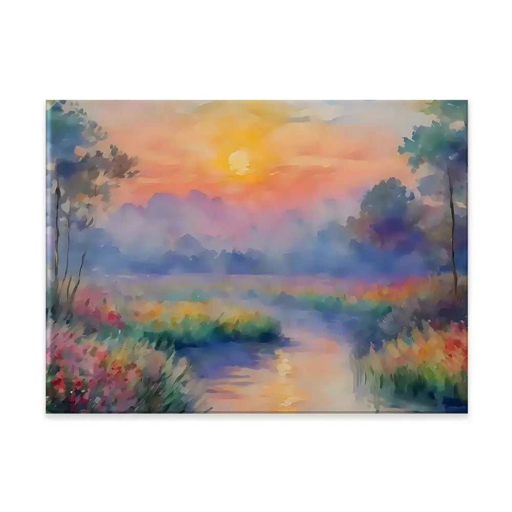 Sunset In The Marsh Canvas Print Sunset In The Marsh Canvas Print wall art product Creative Studio - Independent