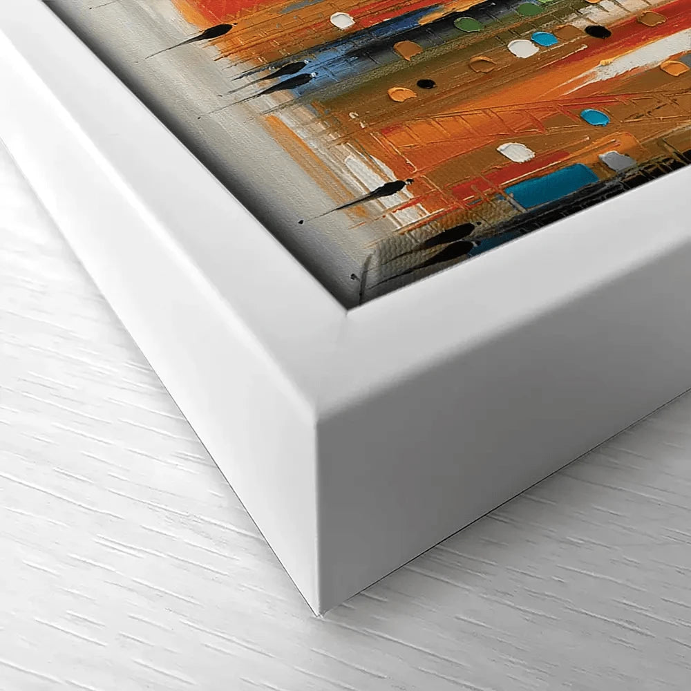 Sunset Lights Canvas Print Sunset Lights Canvas Print wall art product Ekaterina Ermilkina