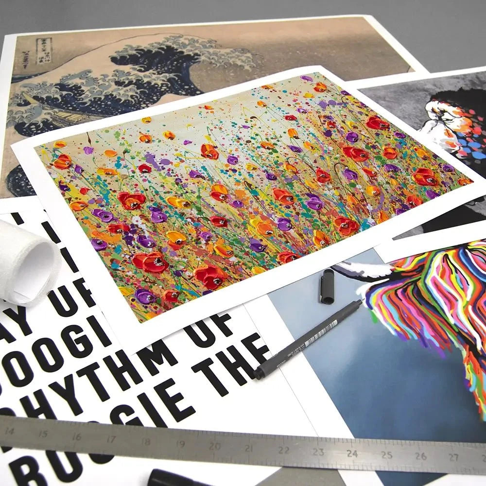 Sunset Meadow Art Print Sunset Meadow Art Print wall art product Olga Tkachyk