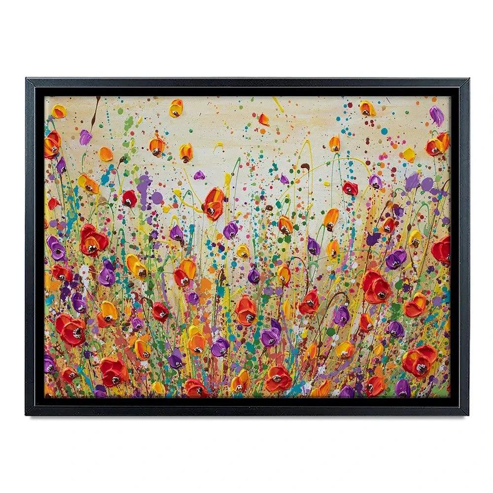 Sunset Meadow Canvas Print Sunset Meadow Canvas Print wall art product Olga Tkachyk