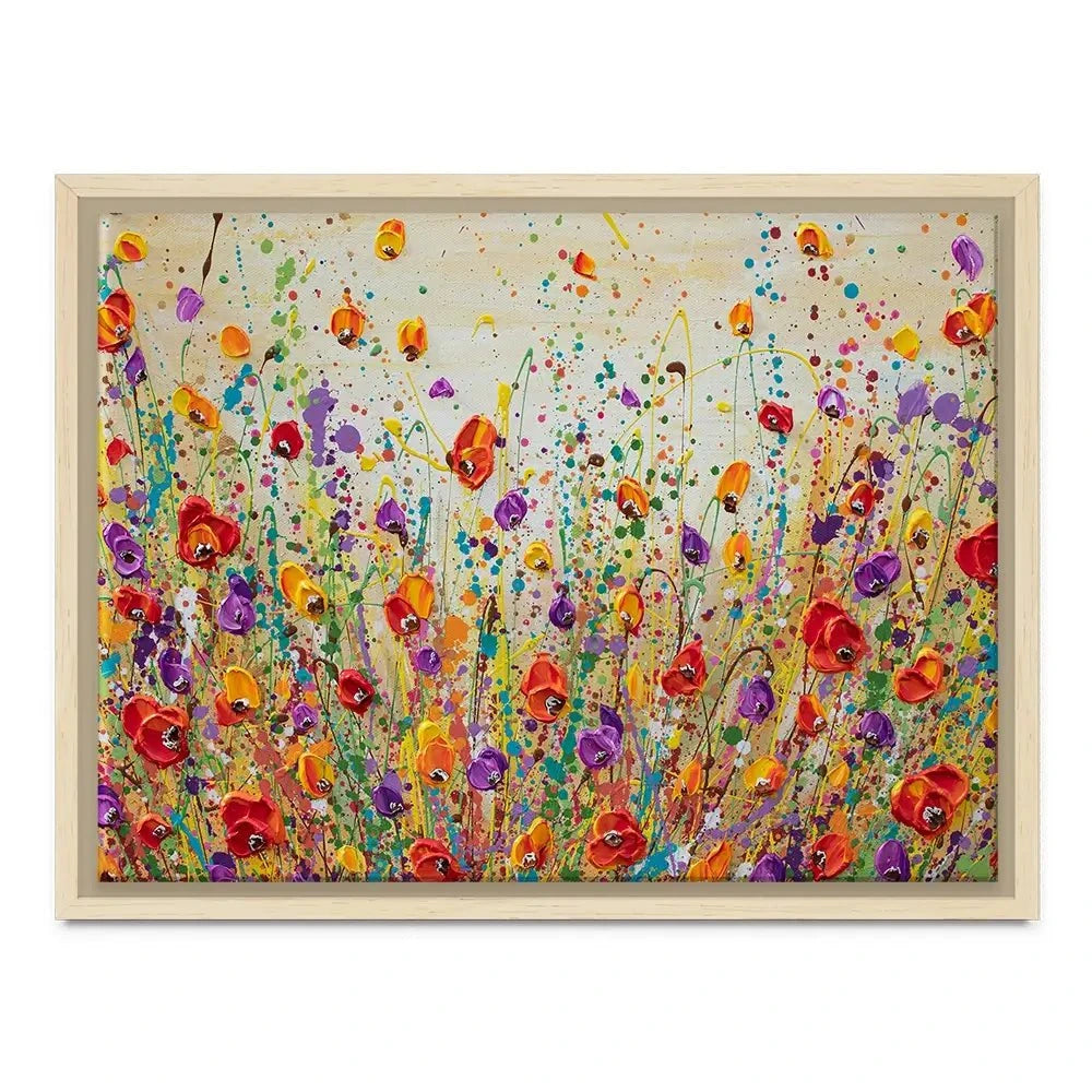 Sunset Meadow Canvas Print Sunset Meadow Canvas Print wall art product Olga Tkachyk