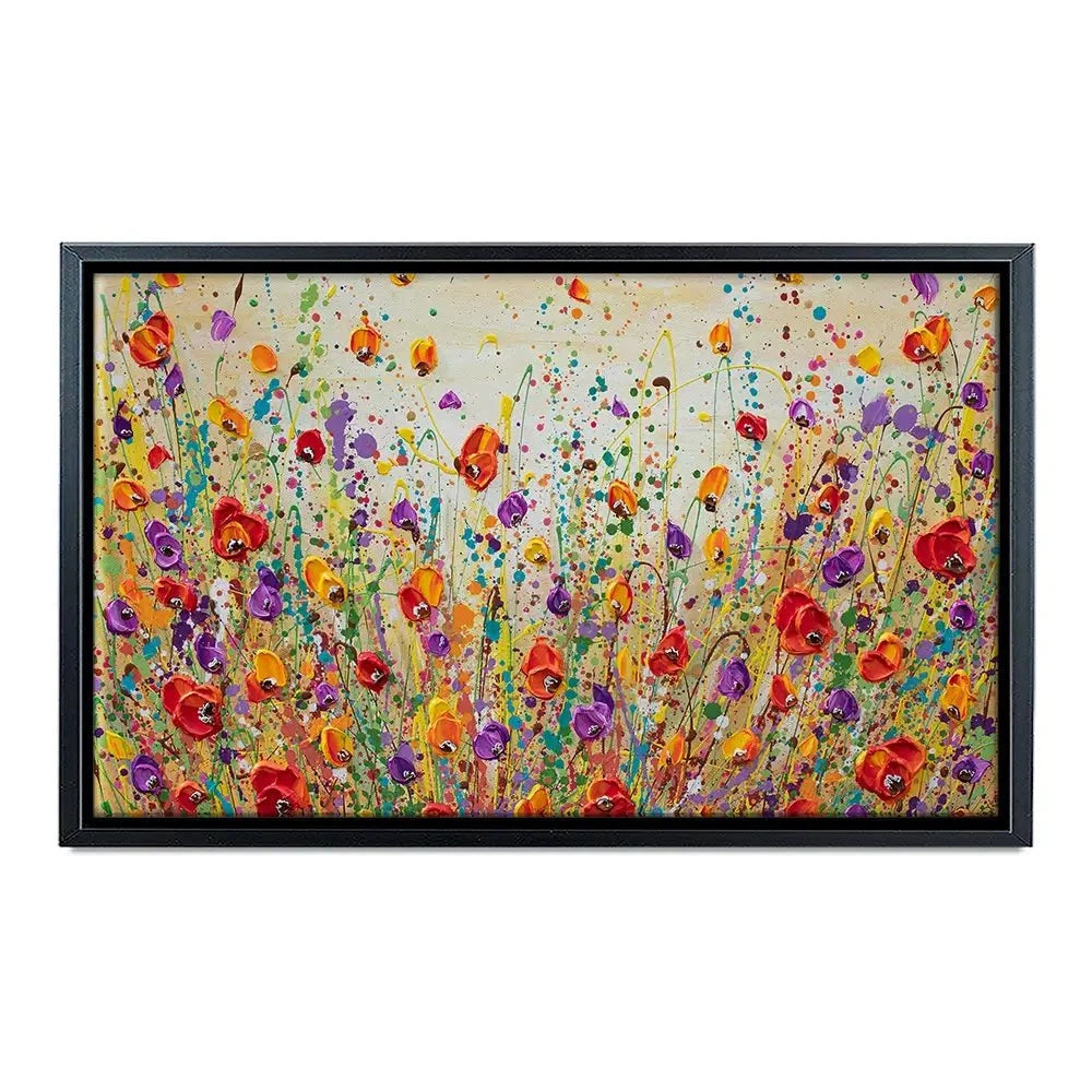 Sunset Meadow Canvas Print Sunset Meadow Canvas Print wall art product Olga Tkachyk