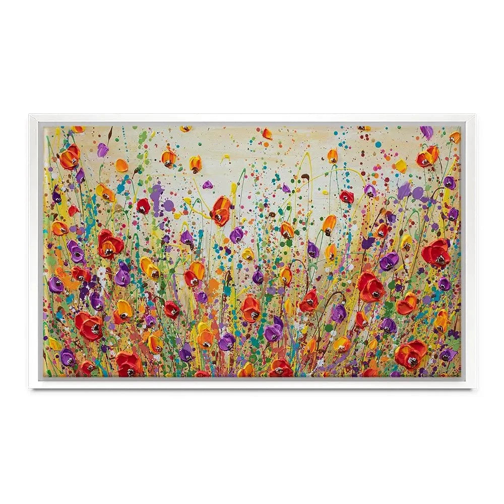 Sunset Meadow Canvas Print Sunset Meadow Canvas Print wall art product Olga Tkachyk