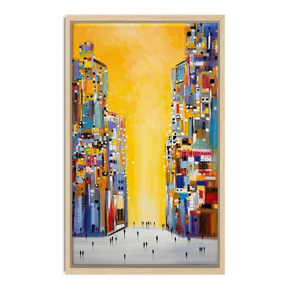 Sunset Melody Canvas Print Sunset Melody Canvas Print wall art product Ekaterina Ermilkina