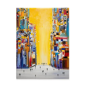 Sunset Melody Canvas Print Sunset Melody Canvas Print wall art product Ekaterina Ermilkina