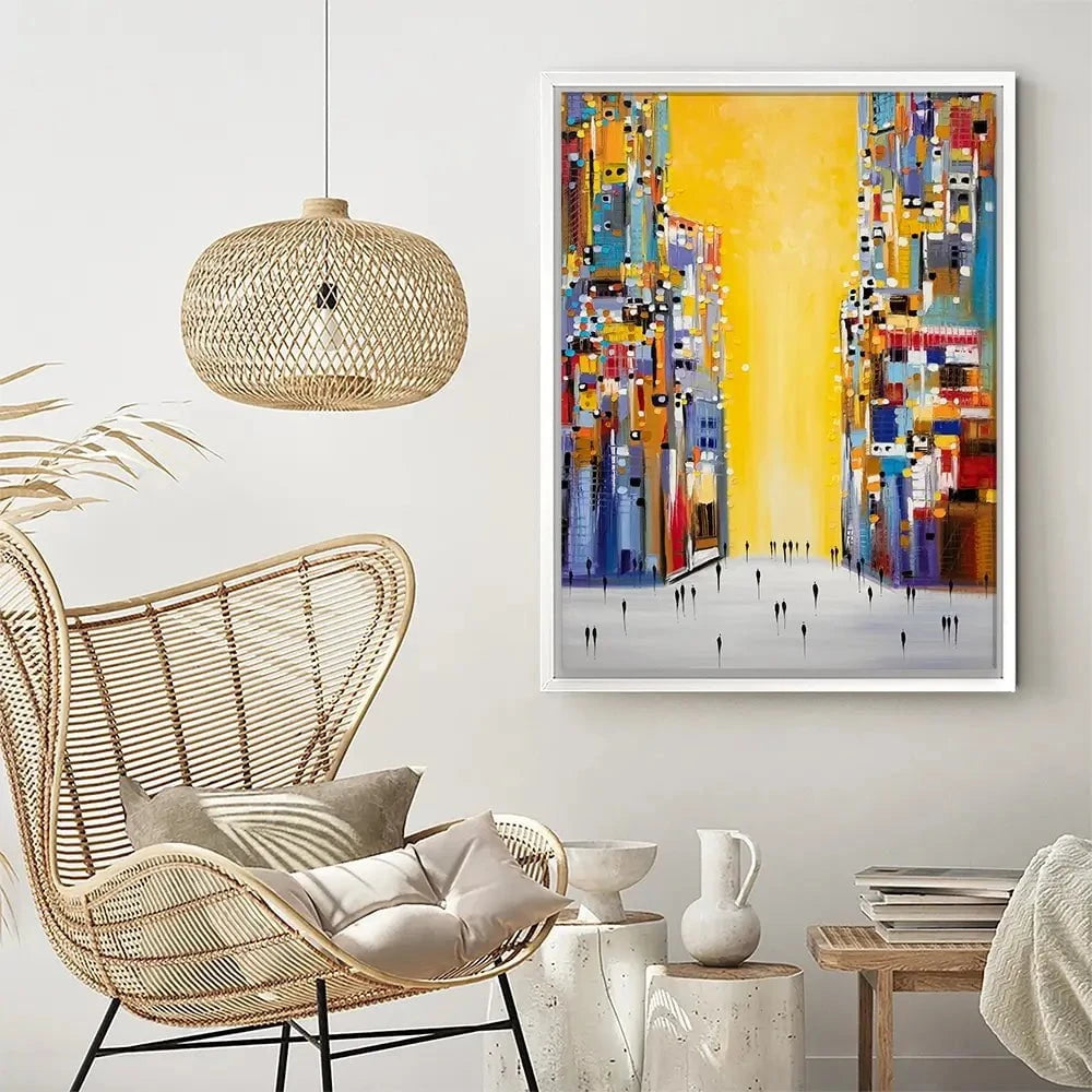 Sunset Melody Canvas Print Sunset Melody Canvas Print wall art product Ekaterina Ermilkina