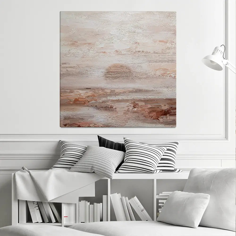 Sunset On Jericho Square Canvas Print Sunset On Jericho Square Canvas Print wall art product Osnat Tzadok