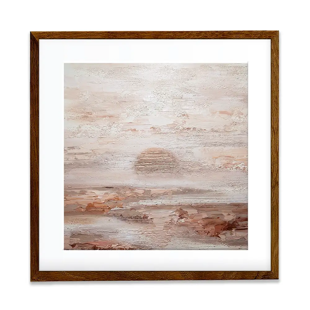 Sunset On Jericho Square Framed Art Print Sunset On Jericho Square Framed Art Print wall art product Osnat Tzadok