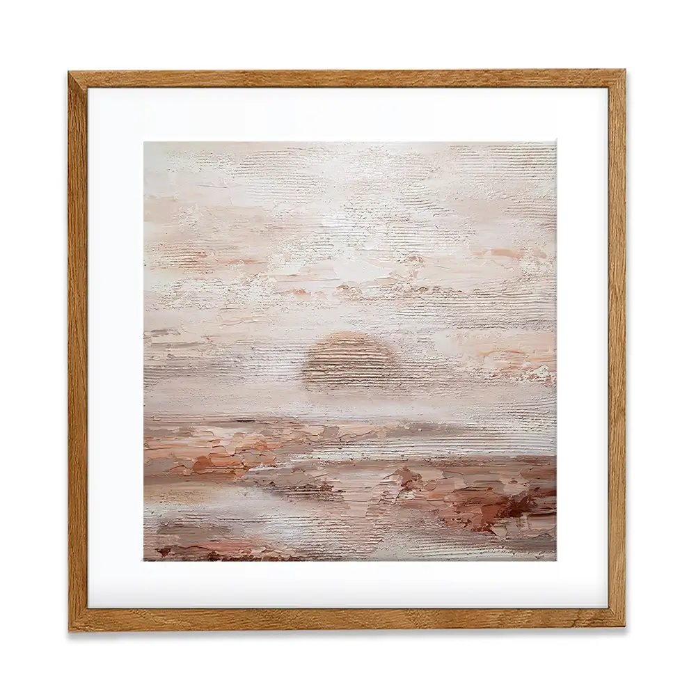 Sunset On Jericho Square Framed Art Print Sunset On Jericho Square Framed Art Print wall art product Osnat Tzadok