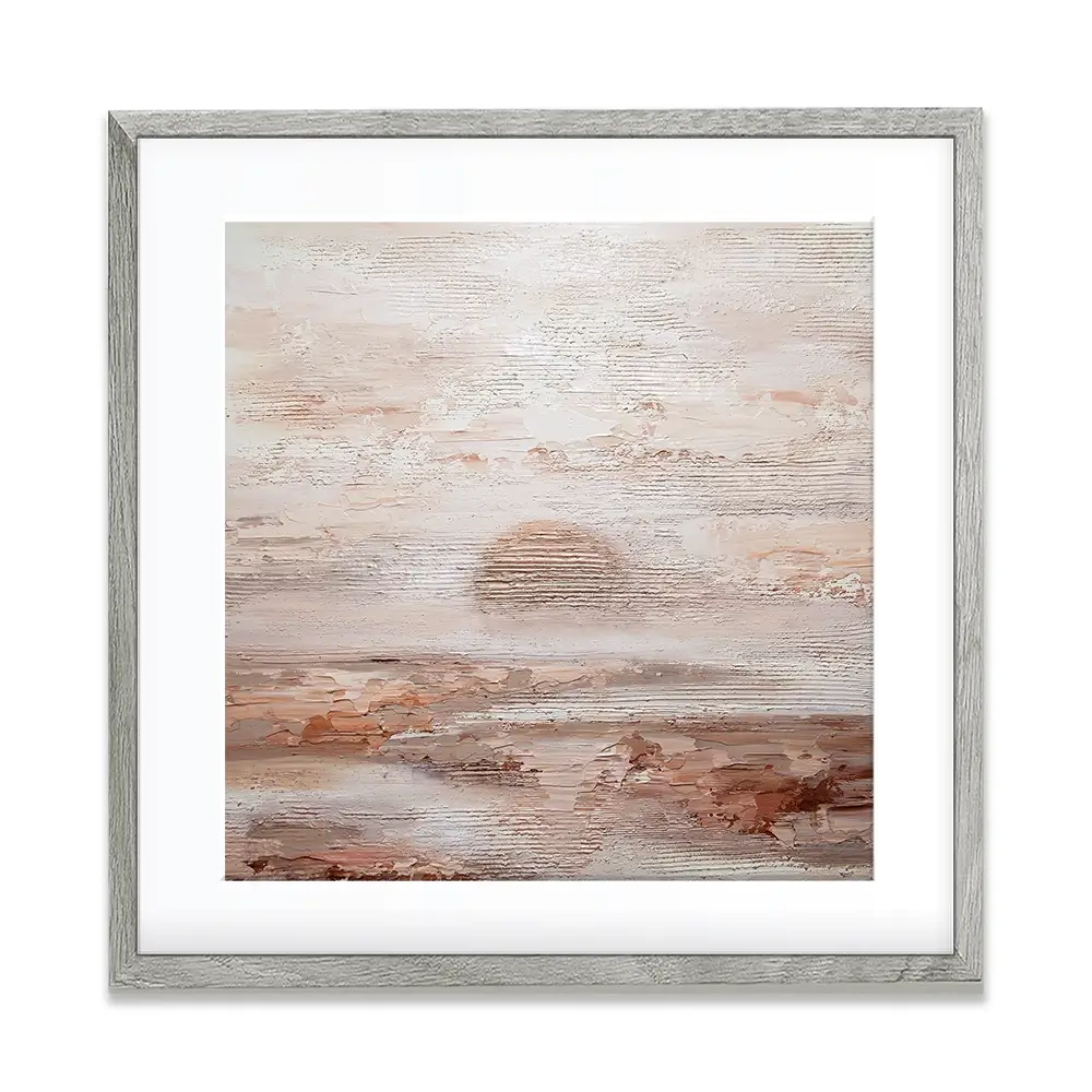 Sunset On Jericho Square Framed Art Print Sunset On Jericho Square Framed Art Print wall art product Osnat Tzadok