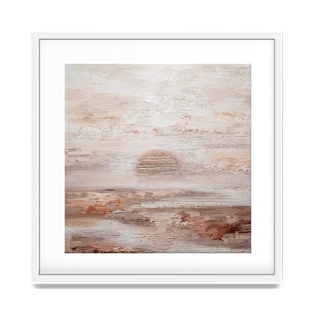 Sunset On Jericho Square Framed Art Print Sunset On Jericho Square Framed Art Print wall art product Osnat Tzadok