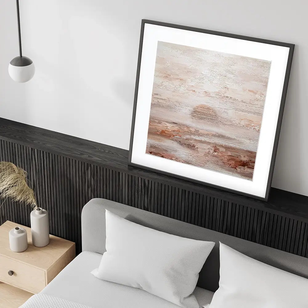 Sunset On Jericho Square Framed Art Print Sunset On Jericho Square Framed Art Print wall art product Osnat Tzadok