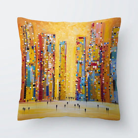 Sunset Reverie Cushion Sunset Reverie Cushion wall art product Ekaterina Ermilkina