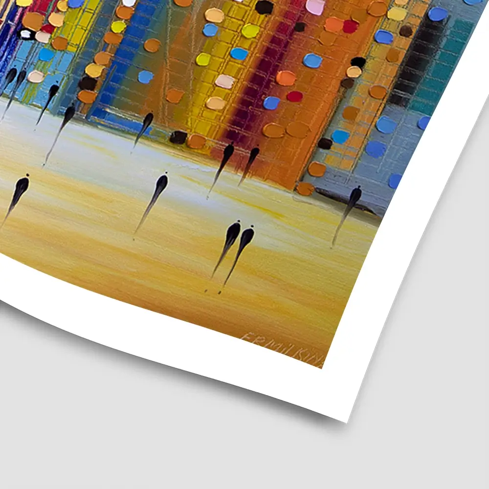 Sunset Reverie Square Art Print Sunset Reverie Square Art Print wall art product Ekaterina Ermilkina