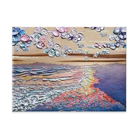 Sunset Sorbet Canvas Print Sunset Sorbet Canvas Print wall art product Nada Khatib