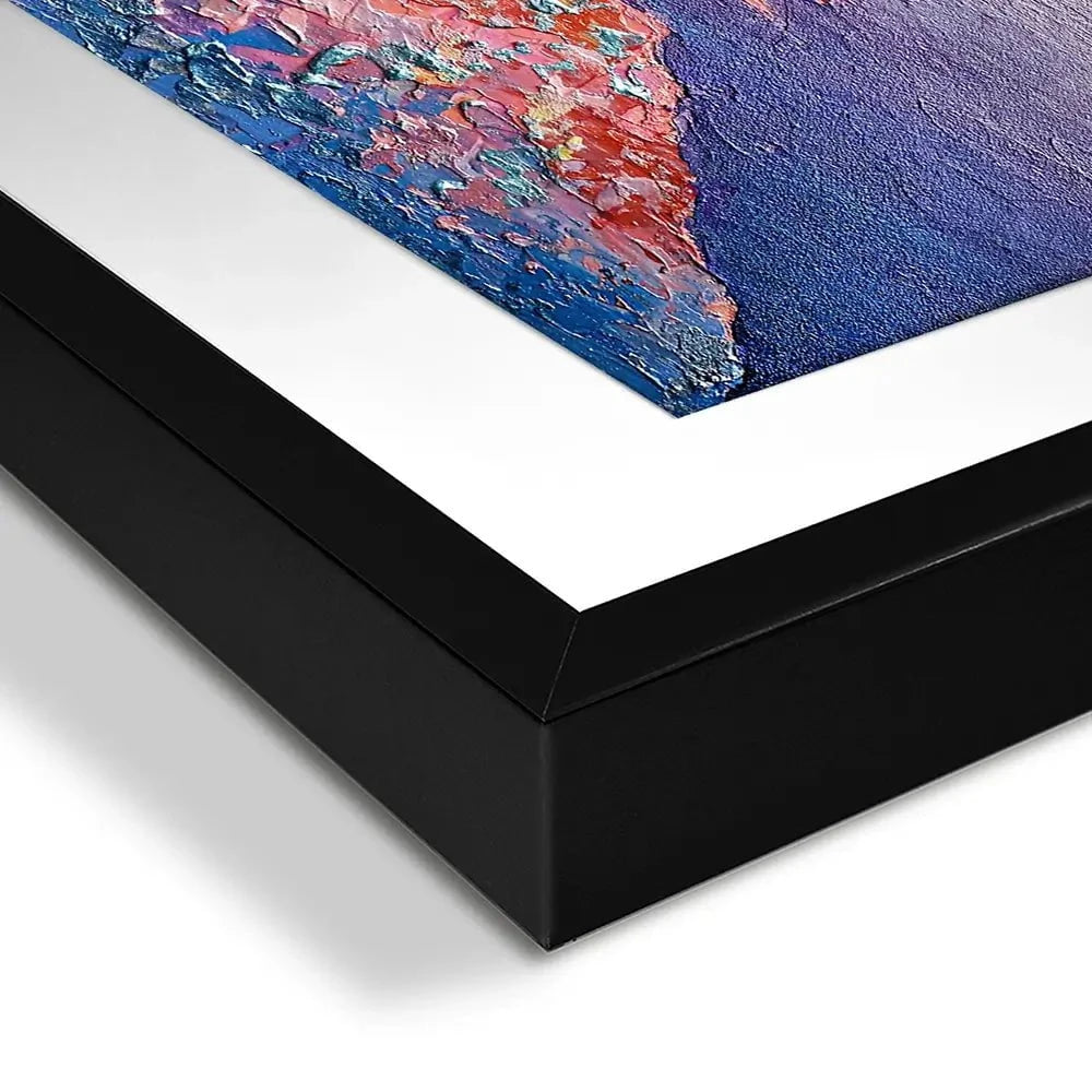 Sunset Sorbet Framed Art Print Sunset Sorbet Framed Art Print wall art product Nada Khatib