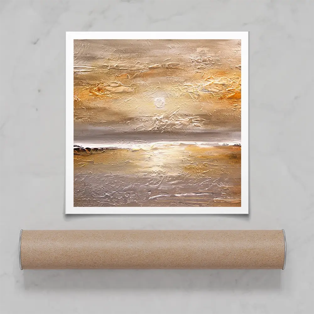 Sunset Square Art Print Sunset Square Art Print wall art product Osnat Tzadok