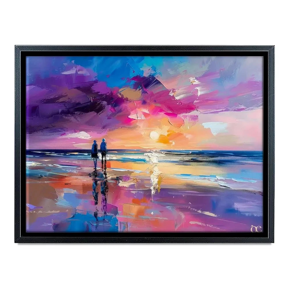 Sunset Strolling Canvas Print Sunset Strolling Canvas Print wall art product David Alexander Elder