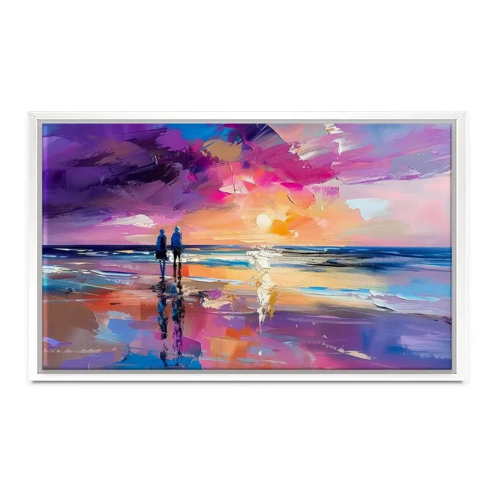 Sunset Strolling Canvas Print Sunset Strolling Canvas Print wall art product David Alexander Elder
