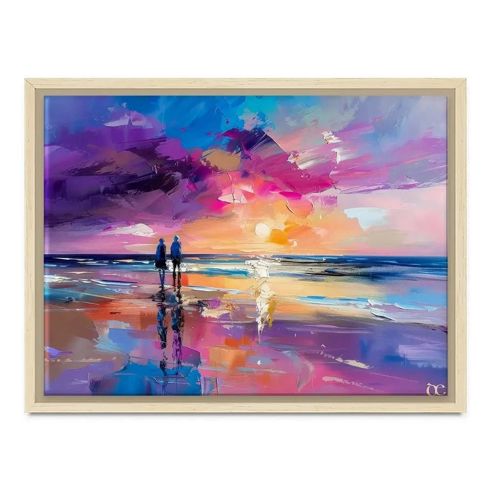 Sunset Strolling Canvas Print Sunset Strolling Canvas Print wall art product David Alexander Elder