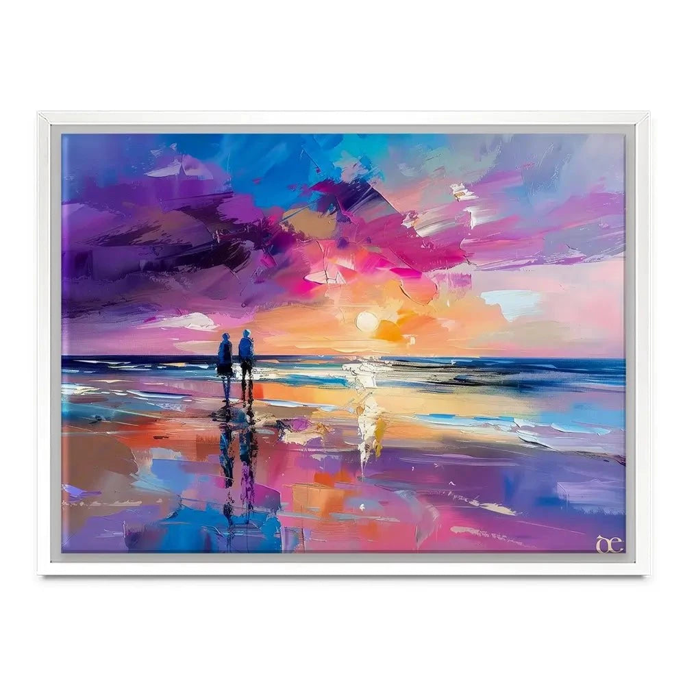 Sunset Strolling Canvas Print Sunset Strolling Canvas Print wall art product David Alexander Elder