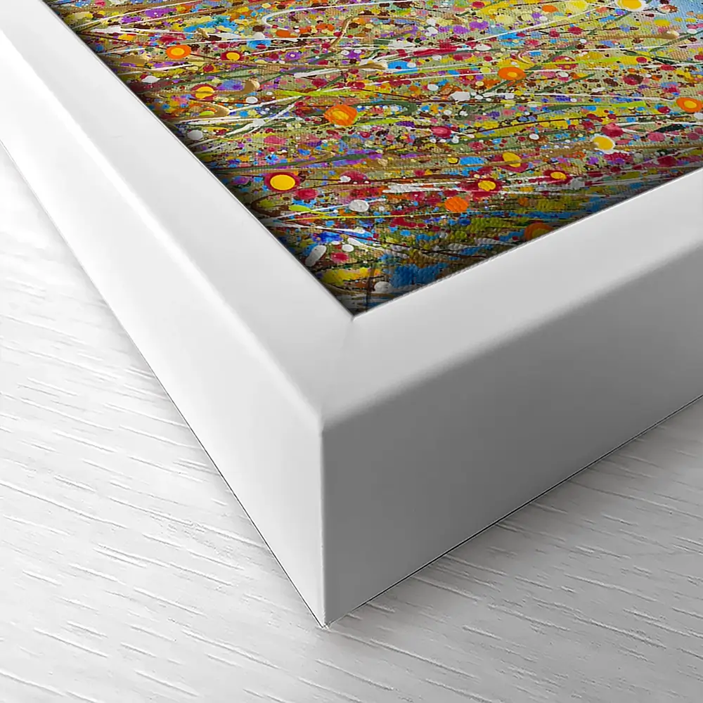 Sunset Wildflowers Canvas Print Sunset Wildflowers Canvas Print wall art product Olga Tkachyk