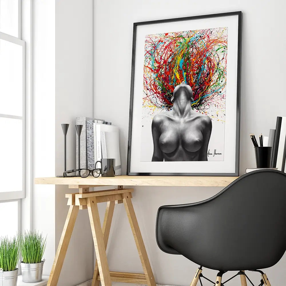 Sunshine Energize Framed Art Print Sunshine Energize Framed Art Print wall art product Ashvin Harrison